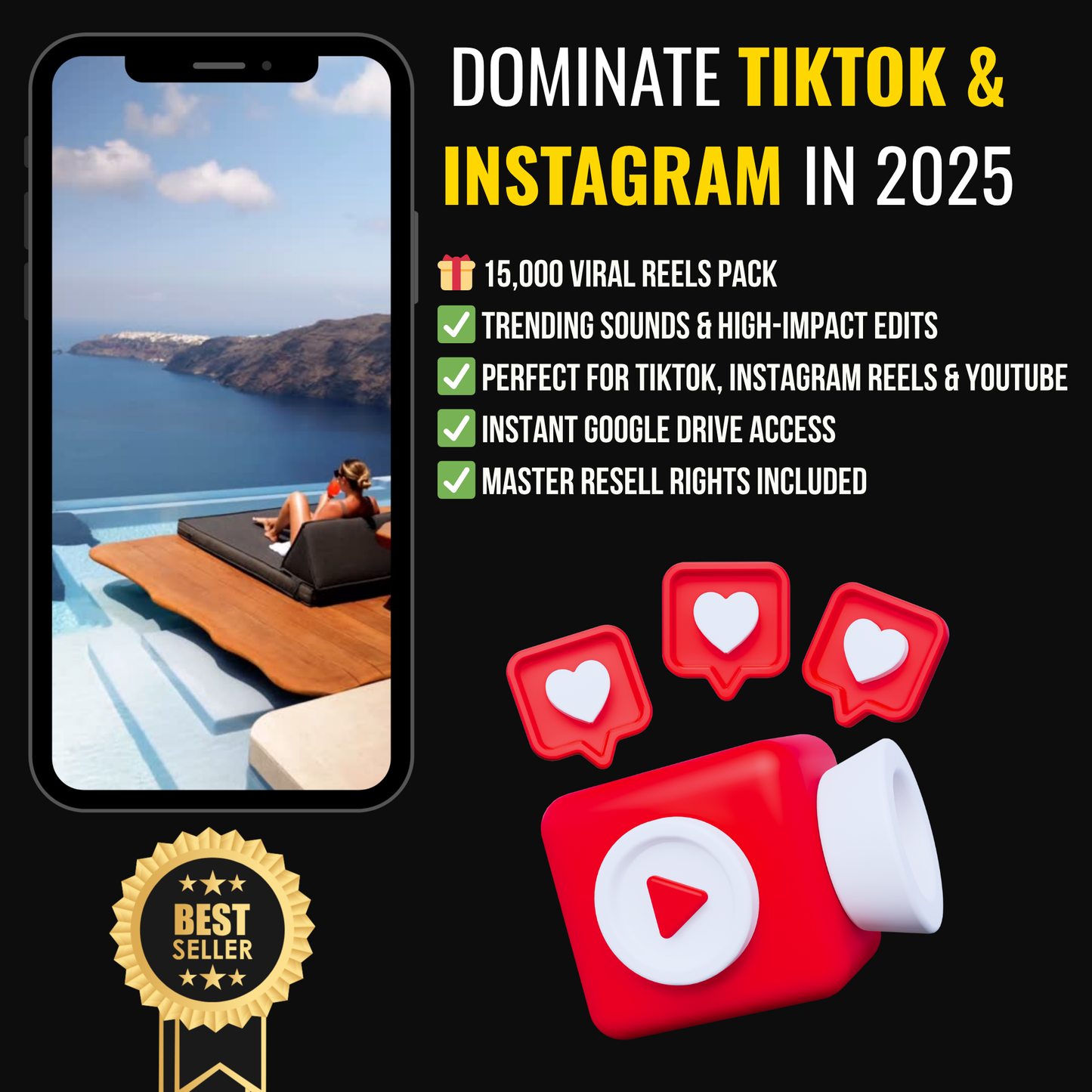 15K Viral TikTok Reels Pack – Trending Sounds & Edits