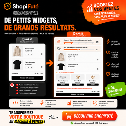 ShopiFuté — Générateur de Widgets Shopify